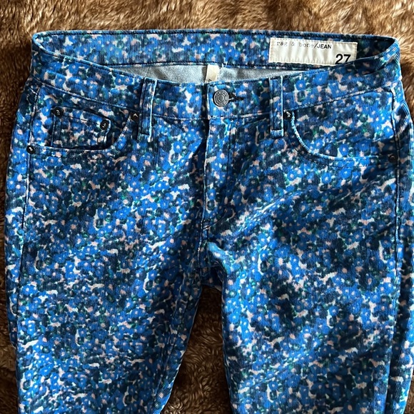 Rag & Bone/JEAN - Super Cute Patterned Corduroy-Like Jean - Picture 3 of 6